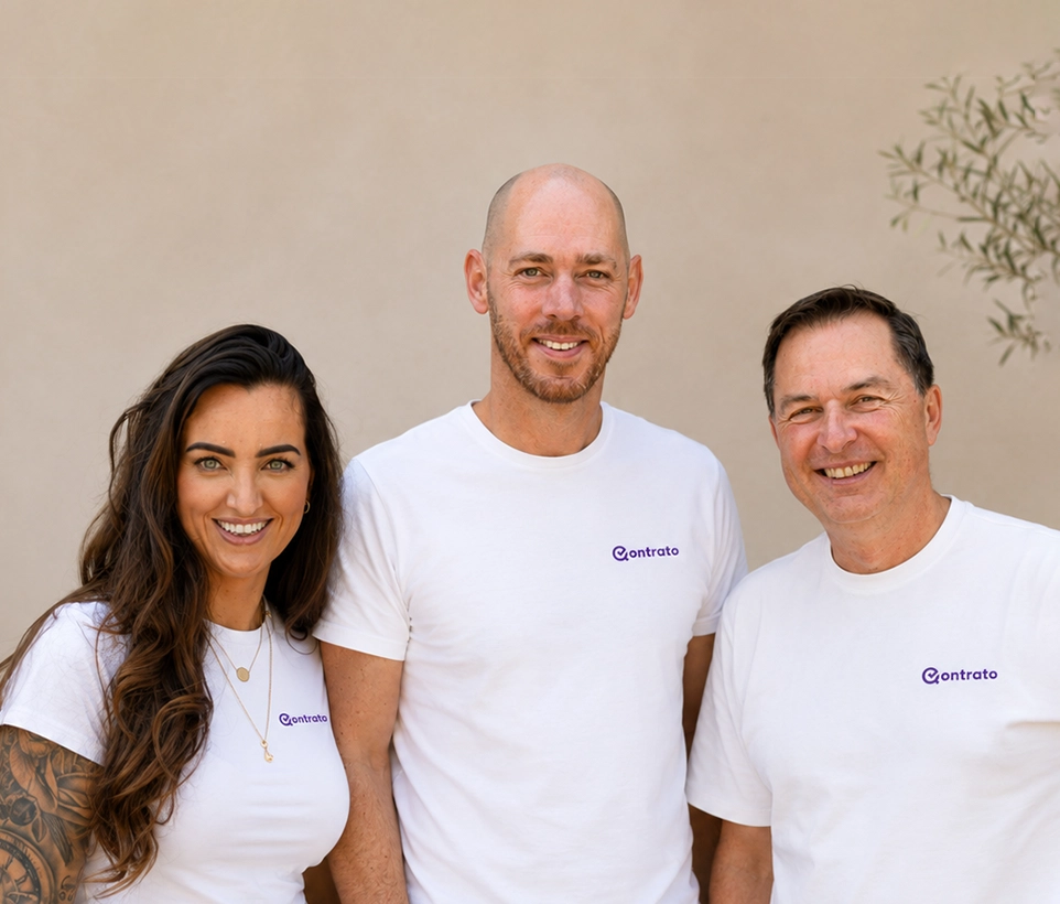 Het Qontrato team helpt met de eerste inrichting